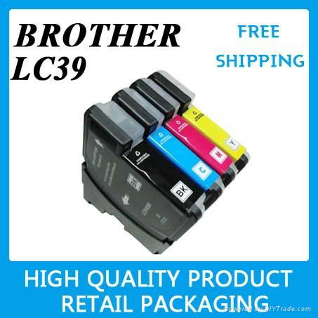8x INK CARTRIDGE for BROTHER LC39 B/C/M/Y LC985 MFC-J265W MFC-J415W J220 PRINTER