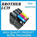 8x INK CARTRIDGE for BROTHER LC39 B/C/M