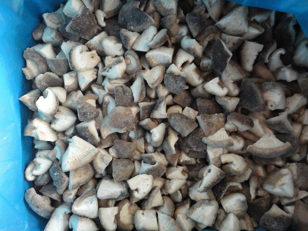 frozen shiitake mushroom quarter