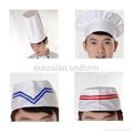 (Free shipping) Restaurant cotton cook clothes with free pant/shirt/apron/hat 4
