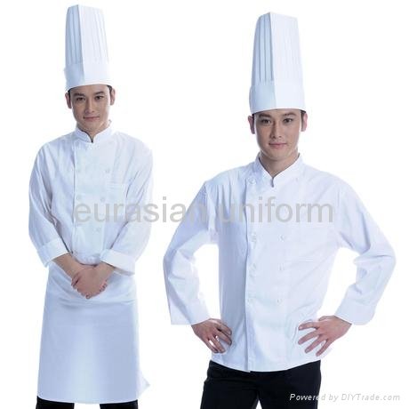 (Free shipping) Hotel & restaurant Kitchener cooking uniform 1