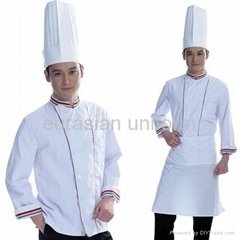 (Free shipping) Advanced hotel | restaurant kitchen chef cloth