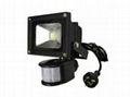 10W Sensor flood light