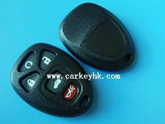 GM 5 button remote cover casing