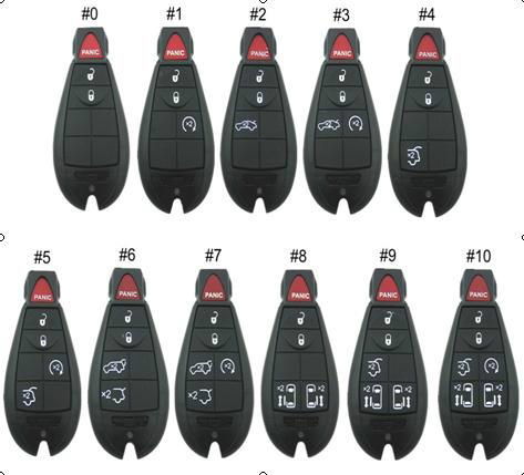 Chr   er remote control key fob casing