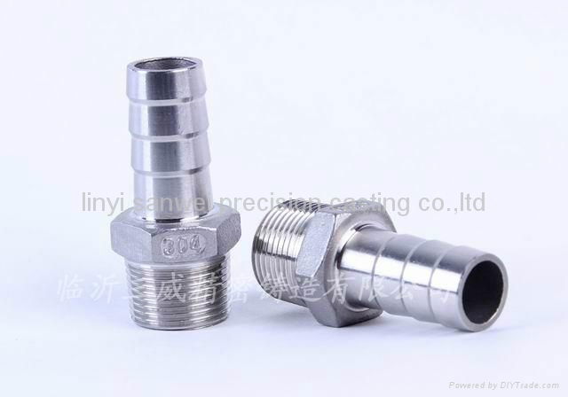 stainless steel hose nipple