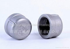 stainless steel round cap