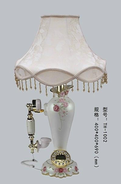 Table lamps w or without telephone functions