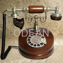 antique wooden telephoneCY-505A 3