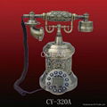 antique resin telephone(CY-320B) 2