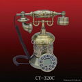 antique resin telephone(CY-320B) 4