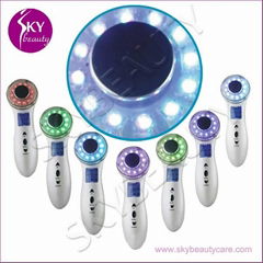 7color Photon Ultrasonic Beauty Facial Massager