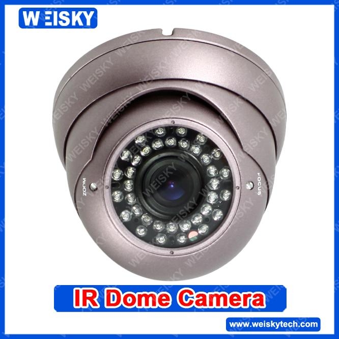 1/3" Sony CCD,OSD Menu,650TVL/IR DOME camera/ CCTV security camera