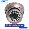 1/3" Sony CCD,OSD Menu,650TVL/IR DOME camera/ CCTV security camera/Composite sig