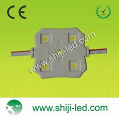 Pr-wired 4pcs 5050 LED  injection  module  waterproof