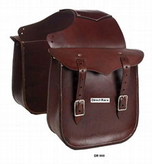 Motorbike Leather Saddle Bags