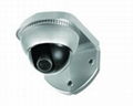 Vandalproof metal color dome camera