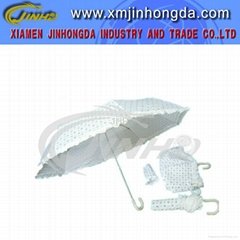 3-Folding Stain Flower Umbrella (JHD901)