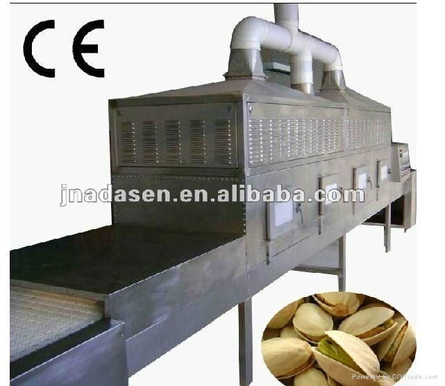 pecan Microwave belt type dryer&sterilization machine