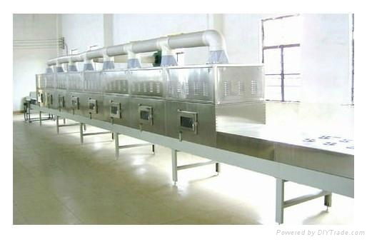 fish and shrimp cracker or slices microwave drying equipment