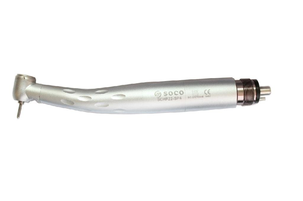 Three way water standard LED push handpiece with generator 4 hole