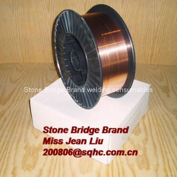 DIN SG2 welding wire AWS ER70S-6(Stone Bridge Brand)