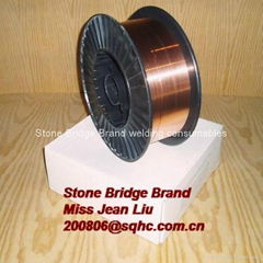 DIN SG2 welding wire AWS ER70S-6(Stone Bridge Brand)