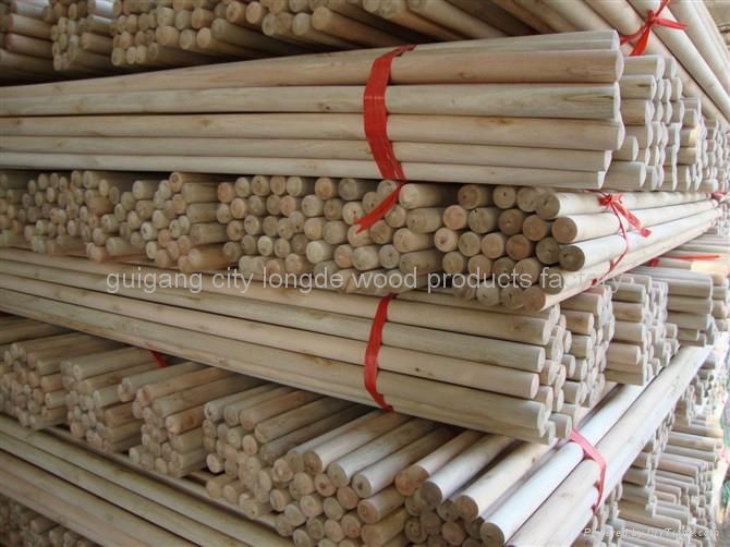 wooden mop handle with good quality 4