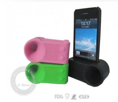 silicone speaker ,silicone phone holder , silicone cellphone microphone