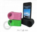 silicone speaker ,silicone phone holder , silicone cellphone microphone