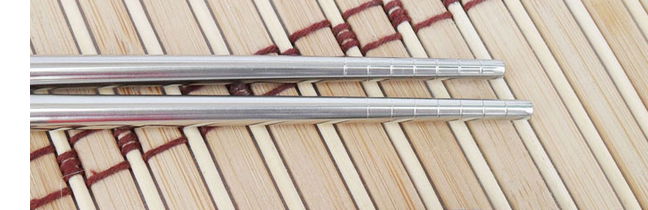 Stainless Steel Chopsticks Flatware 5