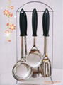 stainless steel colorful kitchen utensils 2