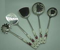 stainless steel colorful kitchen utensils 4