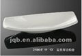 durable white ceramic magnesia porcelain plate  3