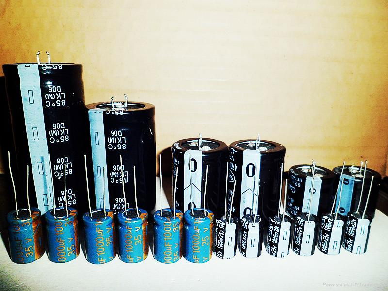 Aluminum electrolytic capacitors