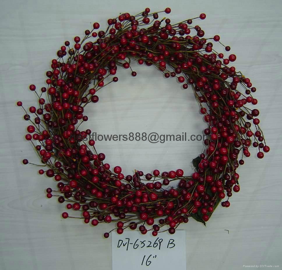 artificial flower wreath 5