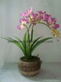 artificial orchid with pot 5