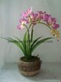 potted artifcial orchid 4