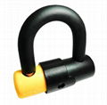 TOP DOG RE-3230 小型全开式U型锁 可用于机车、自行车、碟煞锁 1