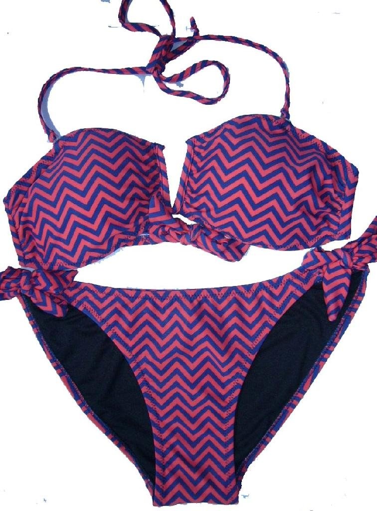 Purple girls bikini set sexy bikini set swimwear 2