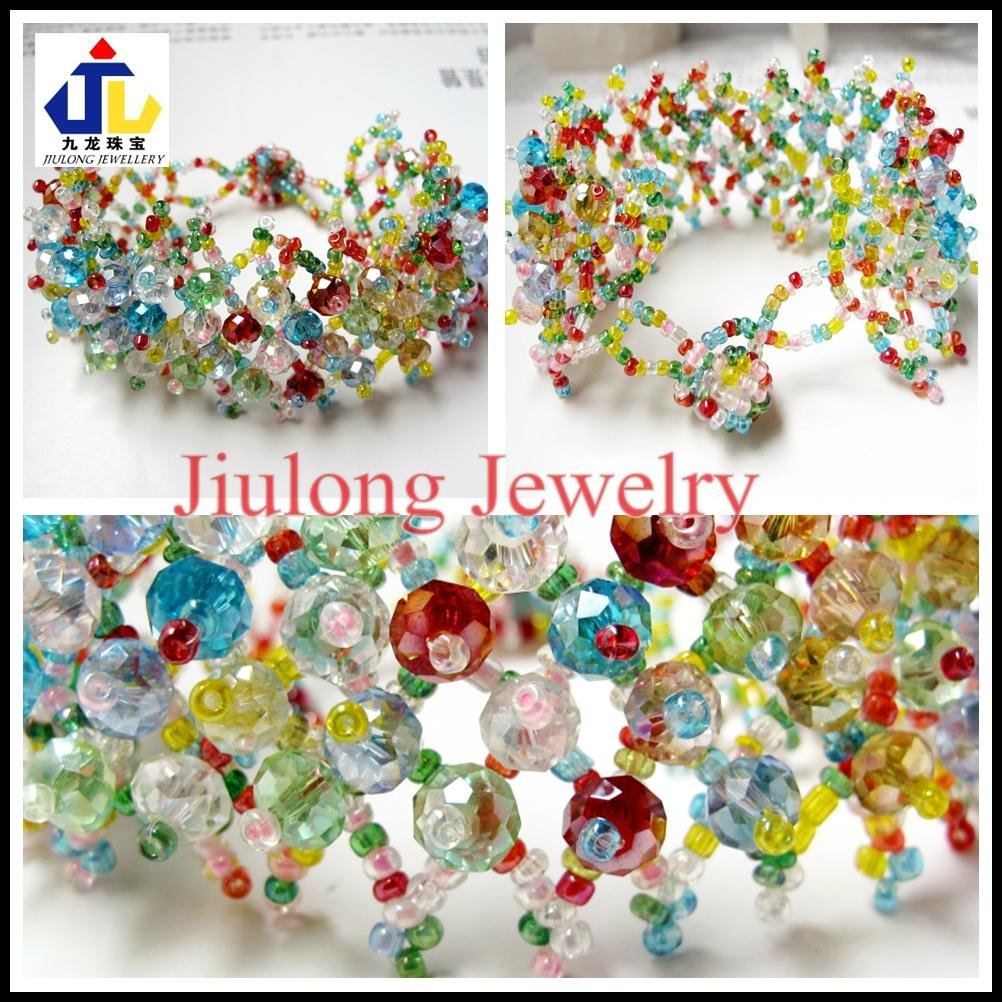 Glass Bead Bracelet JL-SL079