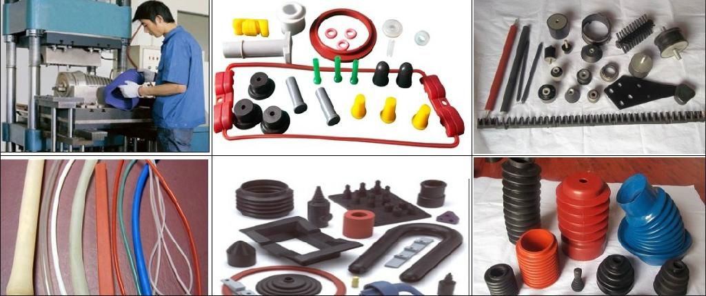 Molded rubber product  4