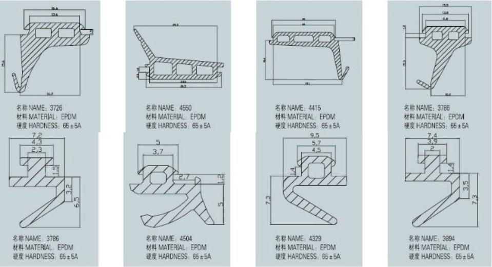 EPDM sealing profile 4