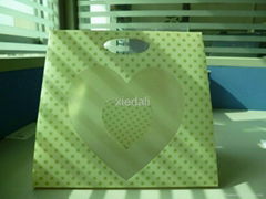 pp heart shaped bag for gift