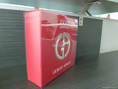 high range clear box with paper luxury