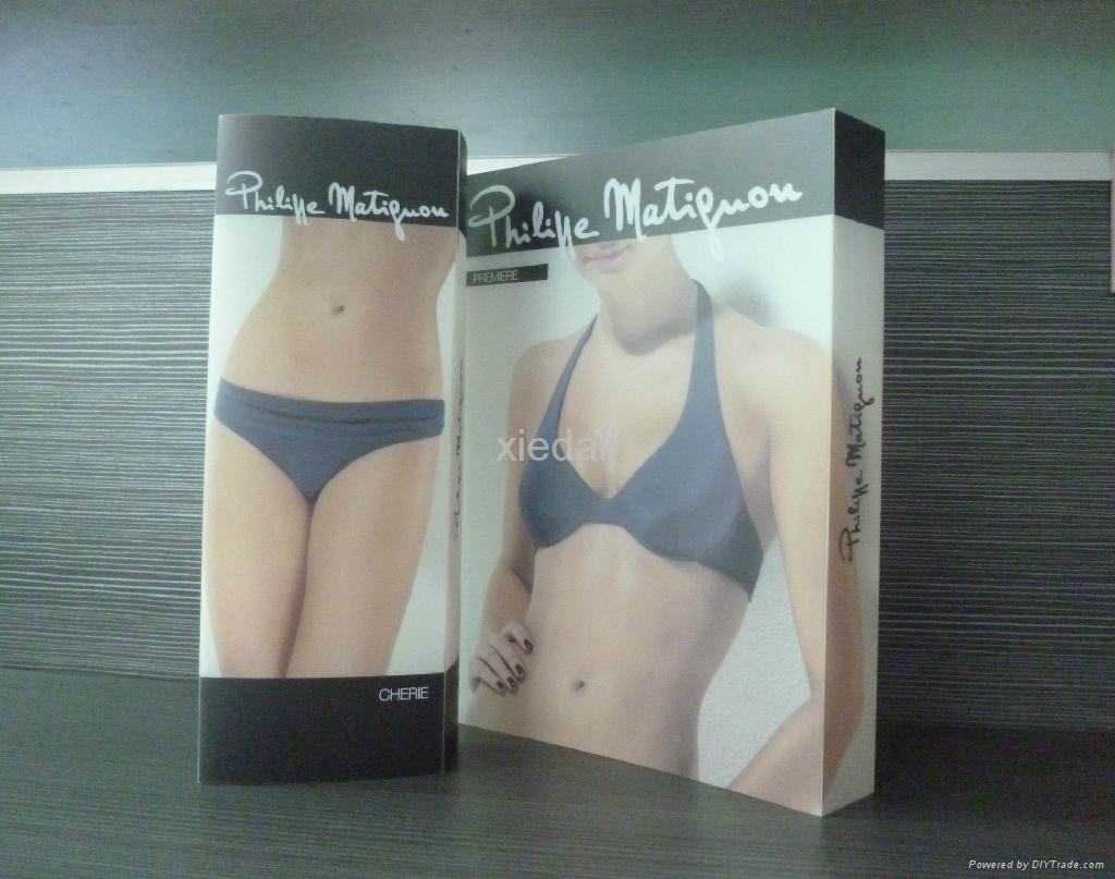 clear pp box for underware with high quality