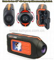 1080p HDMI waterproof HD sport DVR camera 2