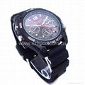 HD waterproof IR 1080P watch camera 16GB 1