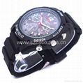 HD waterproof IR 1080P watch camera 16GB 2