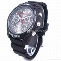 HD waterproof IR 1080P watch camera 16GB 3